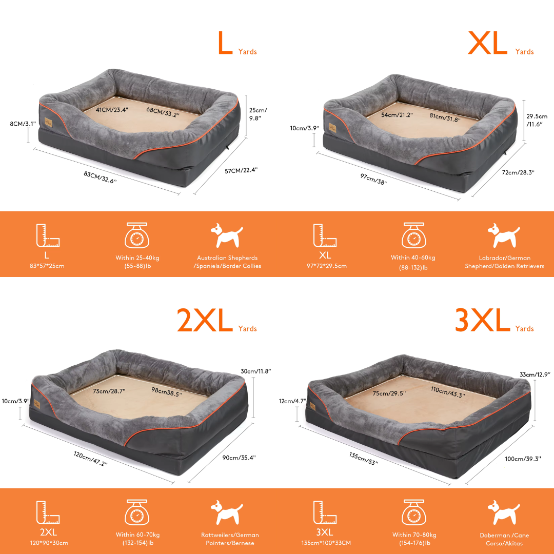 Orthopedic Foam Pet Bed